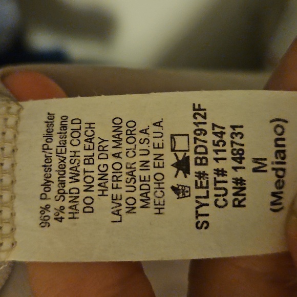 Taupe Floor Length Dress With 2 leg Slits Size M - Picture 8 of 8